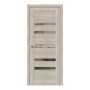 Межкомнатная дверь Эко Шпон Porta X Порта-30 Cappuccino Veralinga Mirox Grey 200*90