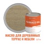 Масло для террас, деревянной мебели и детских площадок ProfiPaints Silver Terrace Oil 2.7 л, Дымчато-серый