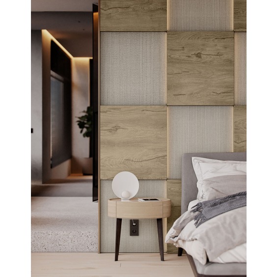 Полоса ЛДСП Ultradecor (Kronospan) Тессеа серовато-бежевый K541 PN, 2800 x 680 x 16 мм #2