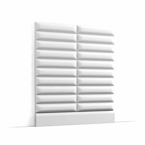 Декоративная 3D панель W217 Pillow Orac из полиуретана, 2000х250х23 мм #2 Декоративная 3D панель W217 Pillow Orac из полиуретана, 2000х250х23 мм #2