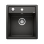 Blanco Dalago 45-F Silgranit черный с клапаном-автоматом мойка