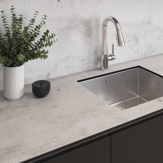 Кухонный фартук Компакт-плита HPL Sagora Фристайл 5018/S, 4200 x 1320 x 4 мм #2 Кухонный фартук Компакт-плита HPL Sagora Фристайл 5018/S, 4200 x 1320 x 4 мм #2