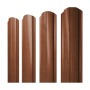 Штакетник Полукруглый "Slim" 100мм фигурный срез 0,45 Print Elite Rowan 
