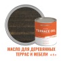 Масло для террас, деревянной мебели и детских площадок ProfiPaints Silver Terrace Oil 4.5 л, Торф