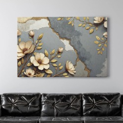 Интерьерная картина "Пробуждение" на холсте, большая, размер 60х90 см