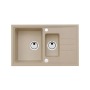 Alveus Intermezzo 70 Granital Beige-G55 780X480X200 1+1/2 кухонная мойка