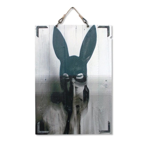 Картина "Девушка в маске" 50х70 см #1