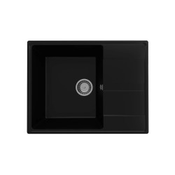 Мойка для кухни кварцевая Ulgran Quartz Prima 650-07, уголь