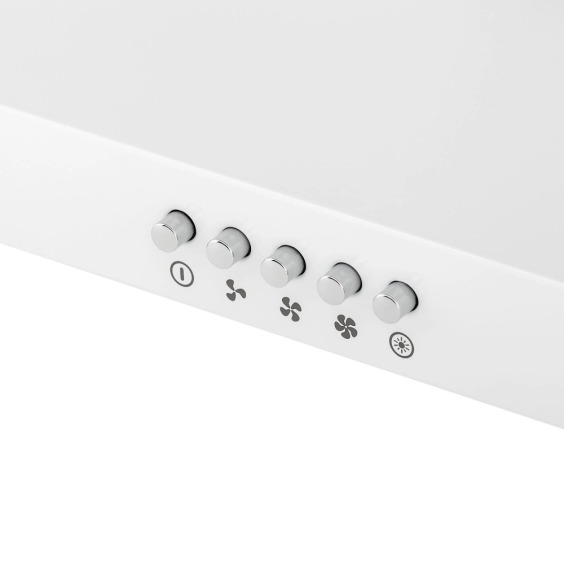 Krona steel Emma 600 white PB вытяжка lite #7