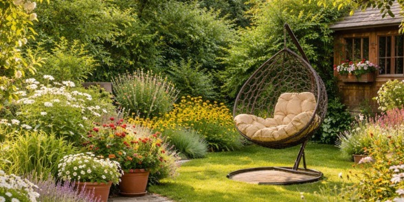 Как выбрать подвесное кресло для сада и дачи: гамак нового поколения