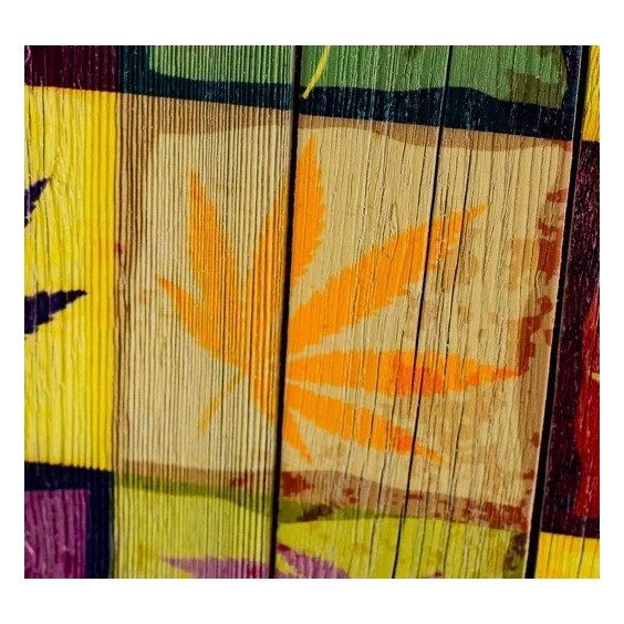 Картина "Просто канабис", 60х60 см #2