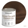 Масло-грунт по дереву для наружных работ Profipaints ECO Wood Fasade Primer Oil 2.7л, Тёмный дуб