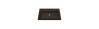 Раковина для ванной кварцевая Uperwood Classic Quartz 70х45х15 см, коричневая матовая, трюфель