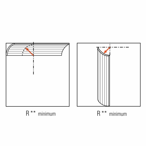 Гибкая декоративная 3D панель WX211F Flute Orac, 2000х255х17 мм #3 Гибкая декоративная 3D панель WX211F Flute Orac, 2000х255х17 мм #3