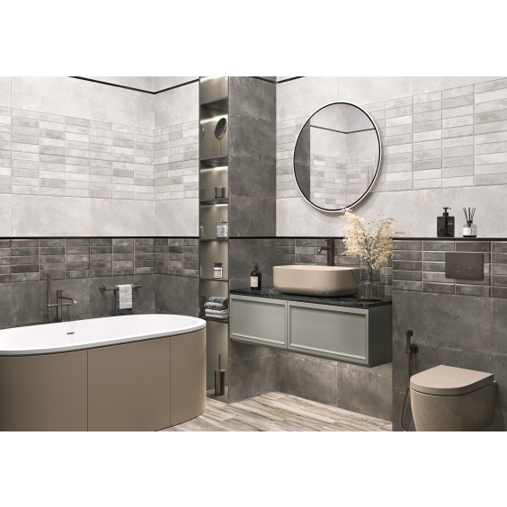 New Trend Elbrus Gray WT36ELR15 Плитка настенная 300*600*9 (10 шт в уп/57,6 м в пал) #4 New Trend Elbrus Gray WT36ELR15 Плитка настенная 300*600*9 (10 шт в уп/57,6 м в пал) #4