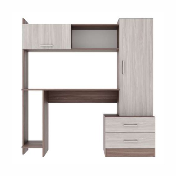 Письменно-компьютерный стол ПКС-7 Шимо темный-Шимо светлый #1 Письменно-компьютерный стол ПКС-7 Шимо темный-Шимо светлый #1