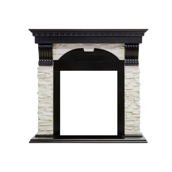 Каминокомплект Dublin - Венге / Сланец белый с очагом Aspen Gold #2