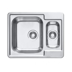 Alveus Line Maxim 50 SAT-90 610X500 1+1/2 кухонная мойка 1085946