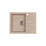 Alveus Rock 30 Granital Beige-G55 595x475x160 1x кухонная мойка