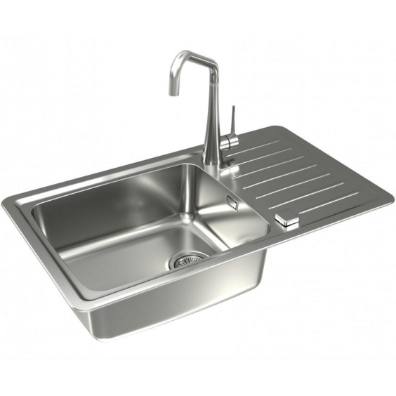 Alveus Galeo 30 SAT 90 FI 860X500 кухонная мойка #3