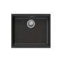 Кухонная мойка TopZero Miranda Deep Black (530x460-77), искусcтвенный гранит