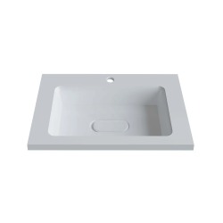 Раковина для ванной Uperwood Modul 65х45х12 см, белая глянцевая
