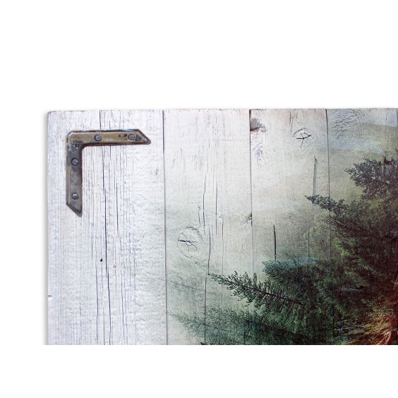 Картина "Экспозиция Девушка-индеец" 70х50 см #3