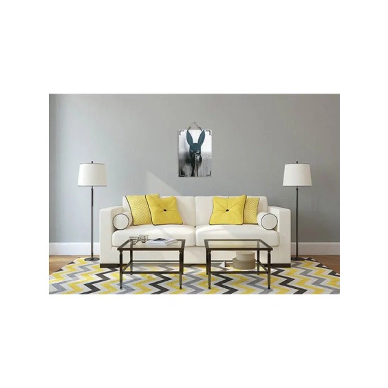 Картина "Девушка в маске" 50х70 см #4