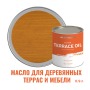 Масло для террас, деревянной мебели и детских площадок ProfiPaints Silver Terrace Oil 0.9 л, Ясная погода
