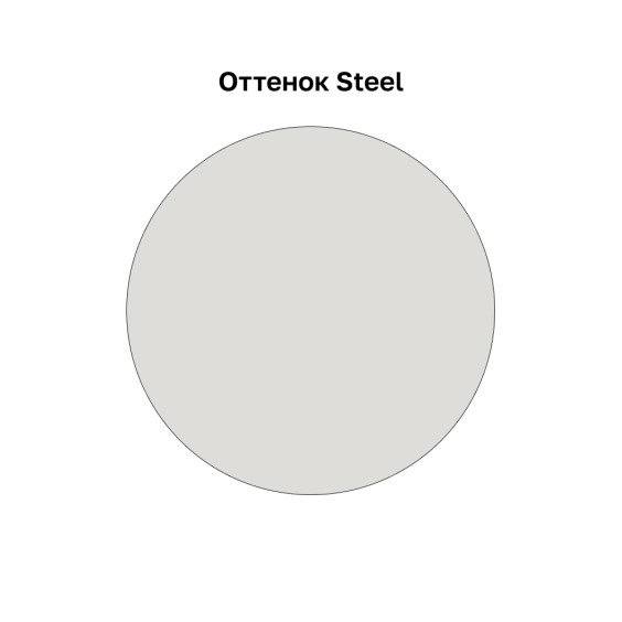 Дверное полотно Emalex 2 Steel со стеклом Crystal Cloud, 800х2000 мм #2