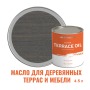 Масло для террас, деревянной мебели и детских площадок ProfiPaints Silver Terrace Oil 4.5 л, Серо-синий