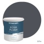 Краска для пола по дереву и бетону износостойкая быстросохнущая Profipaints Silver Aqua Floor 2.7л, RAL-7024
