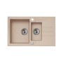 Alveus Rock 70 Granital Beige-G55 780x480x180 1+1/2 кухонная мойка