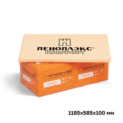 Утеплитель Пеноплэкс Комфорт 1185х585х100 мм, 4 шт. уп