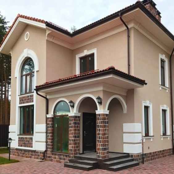 Краска фасадная износостойкая для наружных и внутренних работ Profipaints Eco Facade Acryl 0.9л, RAL-1019 #15