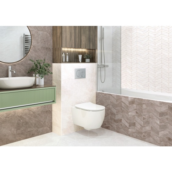 Delacora Evan Chevron WT15EVA11R Плитка настенная 246*740 (7 шт в уп/53,508 м в пал) #2