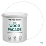 Краска по дереву для наружных и внутренних работ без запаха ProfiPaints ECO Wood Facade 9л, RAL-9003