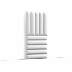 Декоративная 3D панель W218 Quilt Orac из полиуретана, 2000х250х23 мм