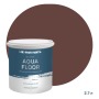 Краска для пола по дереву и бетону износостойкая быстросохнущая Profipaints Silver Aqua Floor 2.7л, RAL-8015