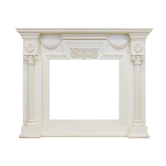 Портал Royal Flame London - Слоновая кость с патиной #1