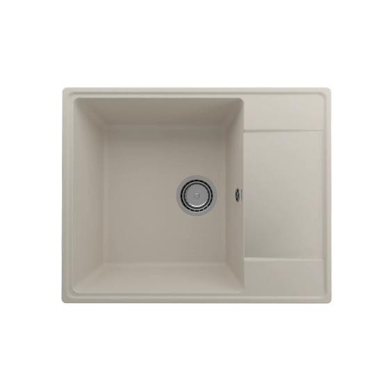 Мойка для кухни кварцевая Ulgran Quartz Prima 605-02, лён #1