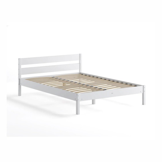 Полутораспальная кровать Мечта, 120х200 см, Белая, ДомаКлёво #2 Полутораспальная кровать Мечта, 120х200 см, Белая, ДомаКлёво #2