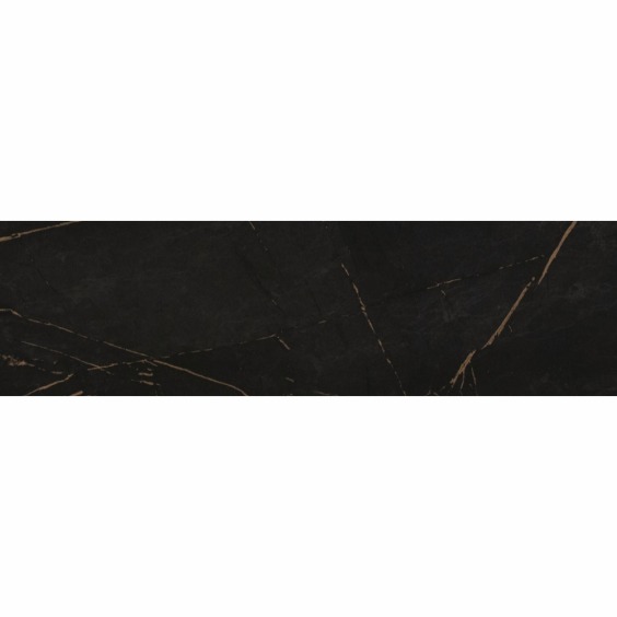 Кромка пластиковая с клеем «Скиф» Каспий чёрный золото арт. 073, 3000 x 32 мм #1