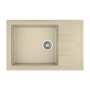 Teka Stone 60 S-TG 1B 1D Topasbeige кухонная мойка