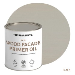 Масло-грунт по дереву для наружных работ Profipaints ECO Wood Fasade Primer Oil 0.9л, Береста