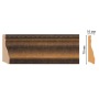Плинтус напольный Decomaster Classicline 193-56 (70х16х2400мм)