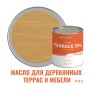 Масло для террас, деревянной мебели и детских площадок ProfiPaints Silver Terrace Oil 0.9 л, Клён