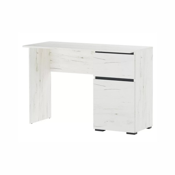 Стол письменный Гретта 1С1Я Крафт белый-Антрацит #1