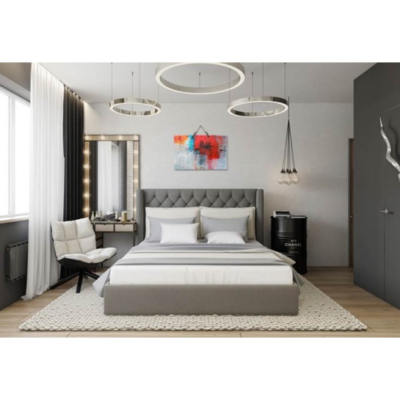 Картина "Red Splash" 60х40 см #5