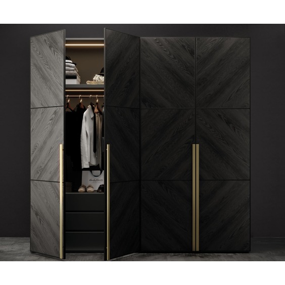 Лист ЛДСП Ultradecor (Kronospan) Каштан Арвадонна угольный K534 AD/PE (тиснение с одной стороны), 2800 x 2070 x 16 мм #2